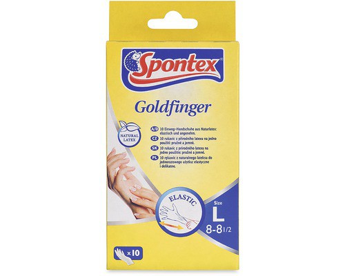 Rukavice Latex L pudrované 10ks | Úklidové a ochranné pomůcky - Rukavice, zástěry a čepice Rukavice Latex L pudrované 10ks | Úklidové a ochranné pomůcky - Rukavice, zástěry a čepice